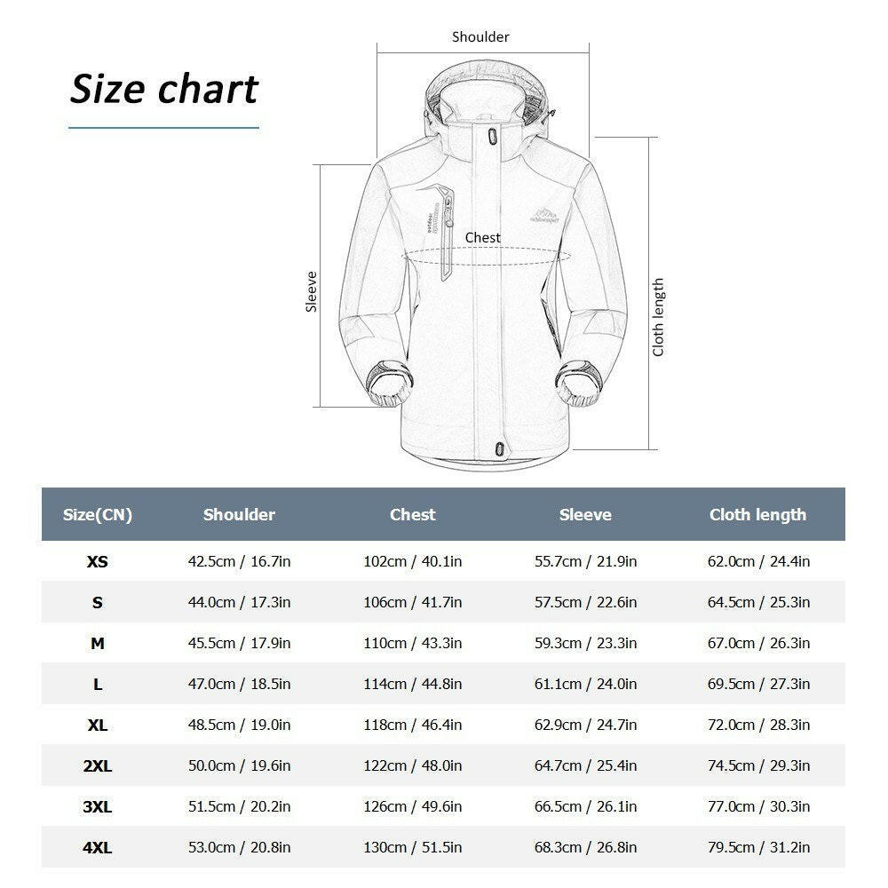 Waterproof Detachable-Hood Jacket for Women - gallery