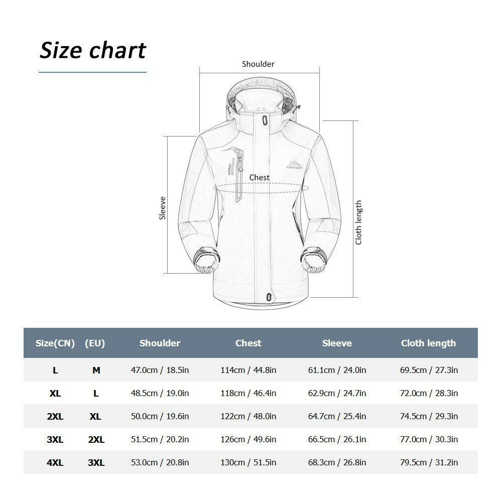 Waterproof Detachable-Hood Jacket for Women - gallery