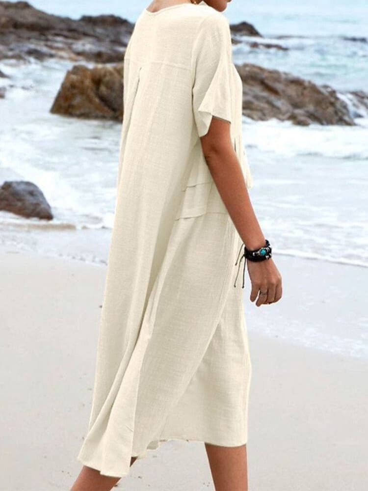 Easygoing Cotton Casual Dress