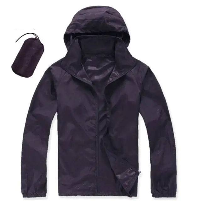 Collapsible Rain Hoodie for Women