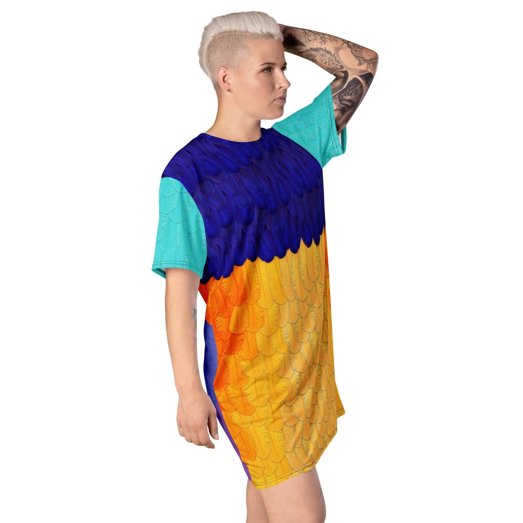Kevin-Inspired Oversized T-Shirt Dress for Women — Versatile - gallery