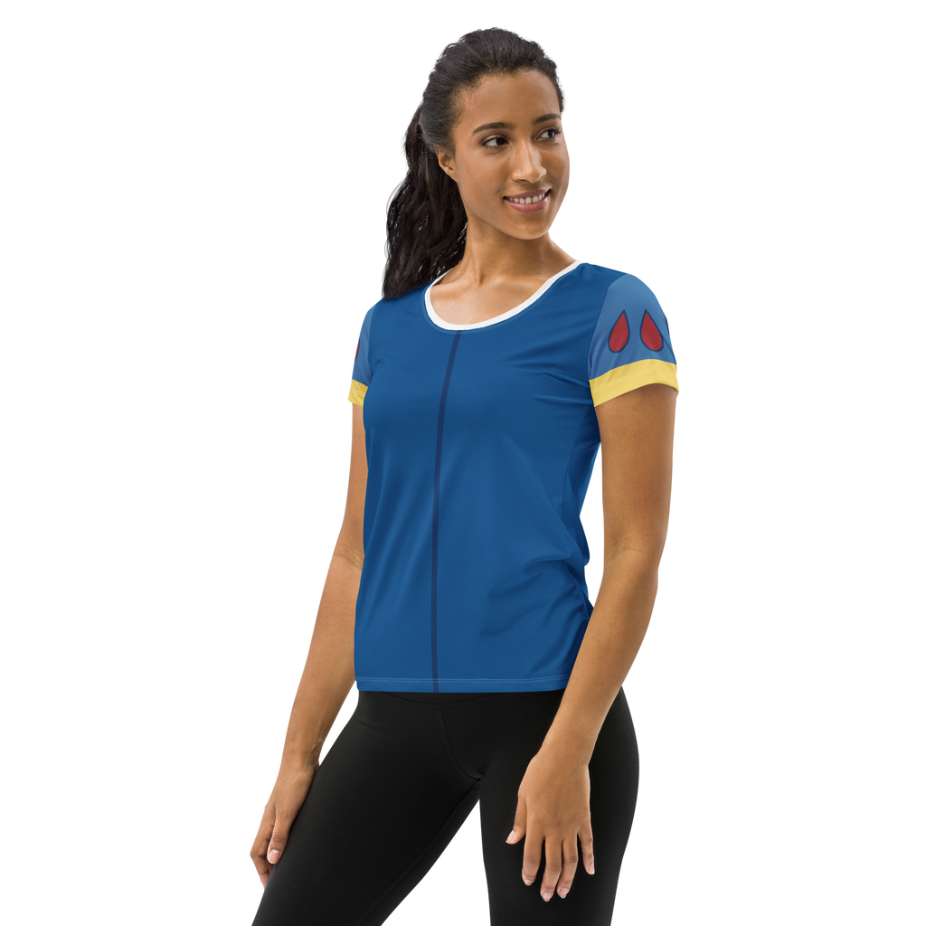 Graphic Print Athletic Top for Women — Lightweight Performance - gallery