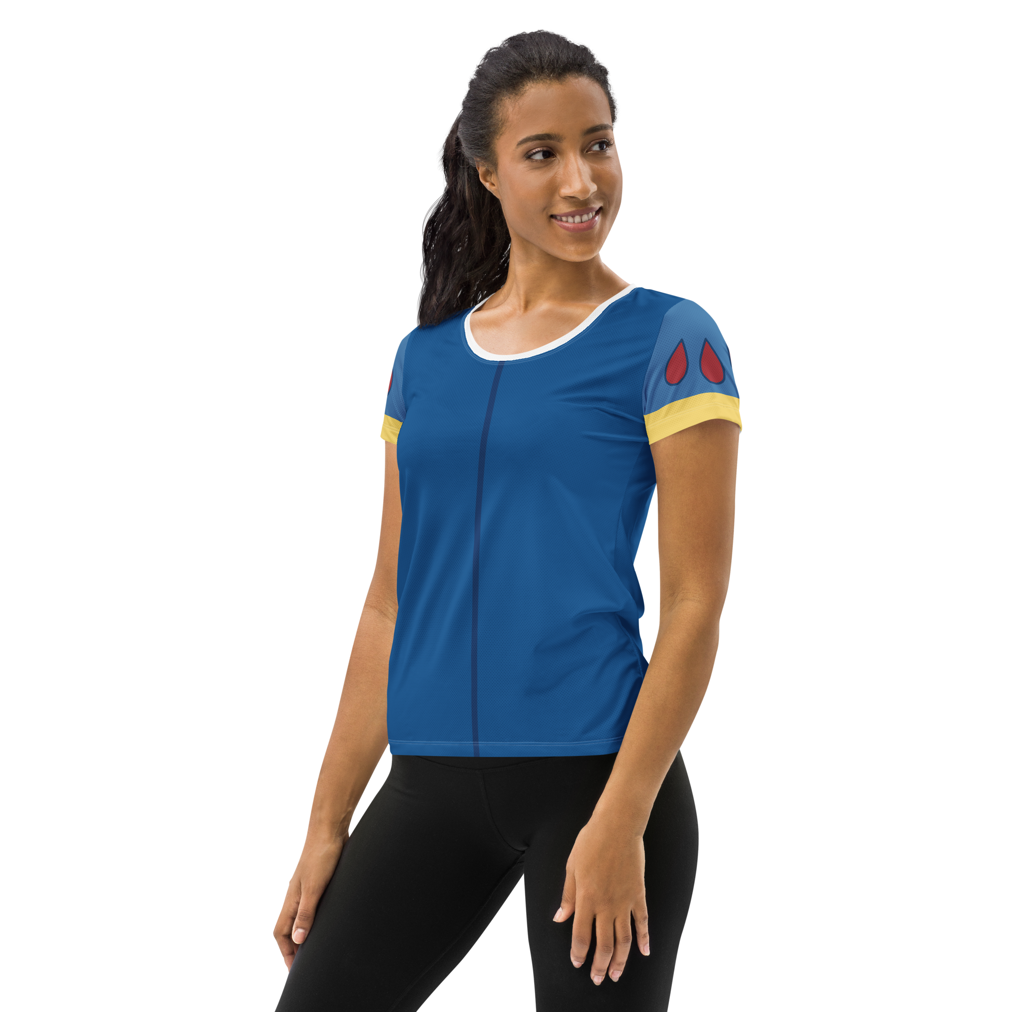 Graphic Print Athletic Top for Women — Lightweight Performance - gallery