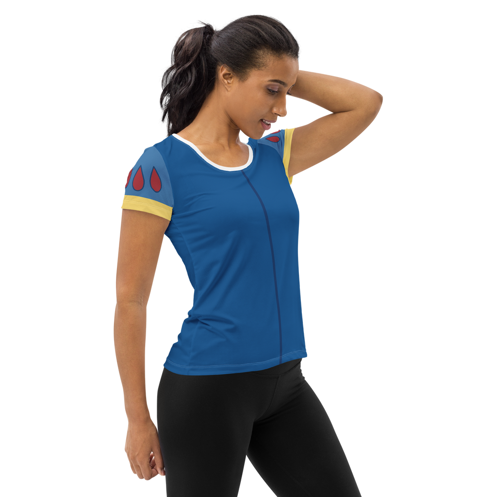 Graphic Print Athletic Top for Women — Lightweight Performance - gallery