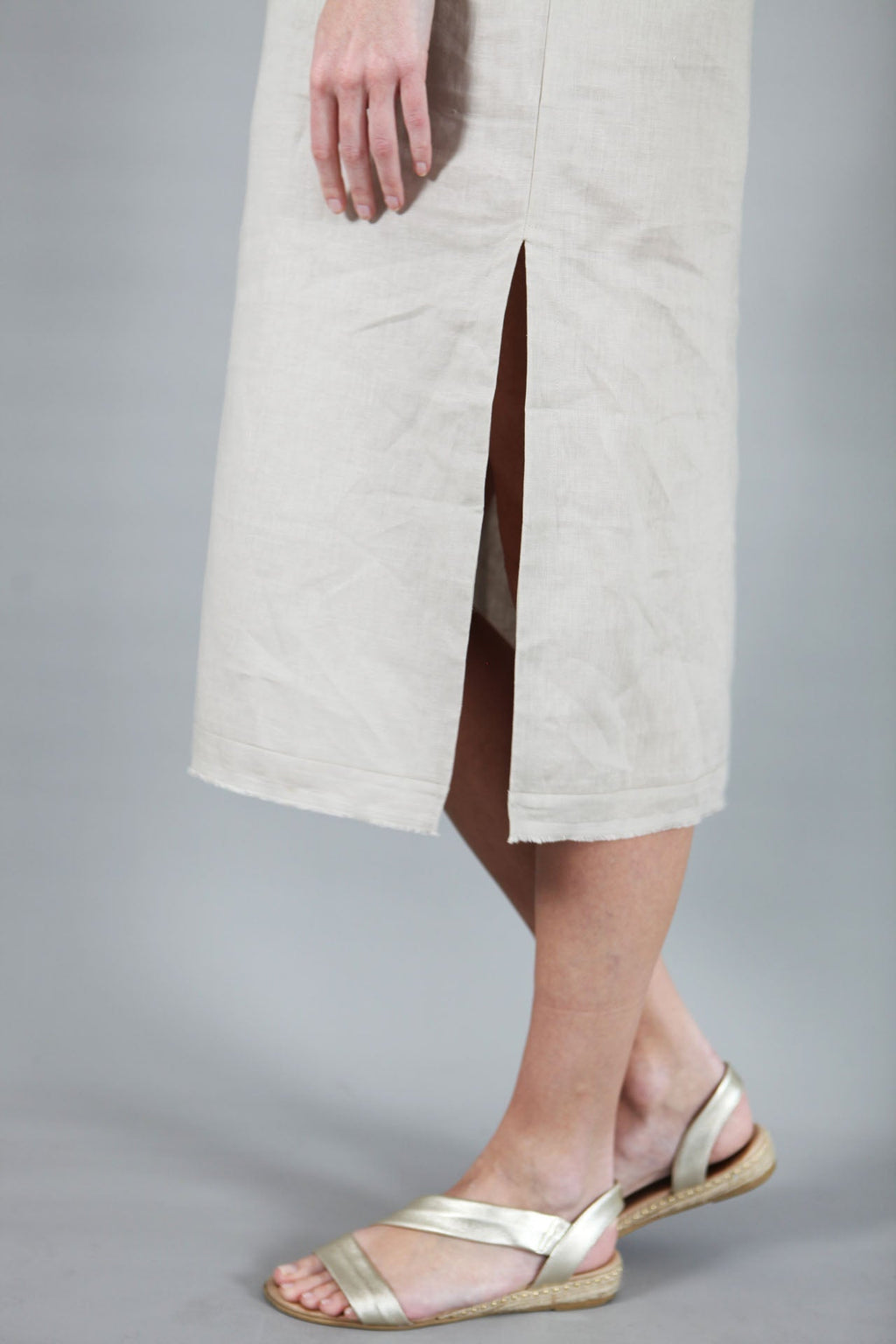 Annie Linen Dress | Relaxed Linen Dress — gallery