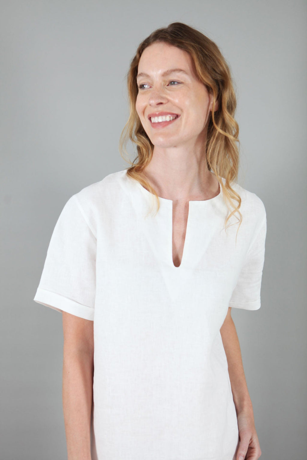 Annie Linen Dress | Relaxed Linen Dress — gallery
