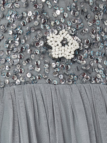 Avon Bridesmaid Maxi in Grey — gallery