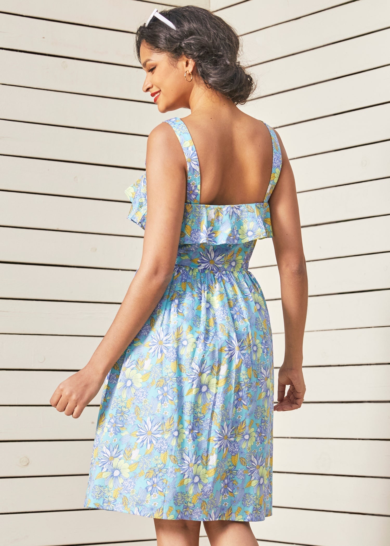 Beckoning The Berkshires Fit and Flare Dress (Final Sale) — gallery