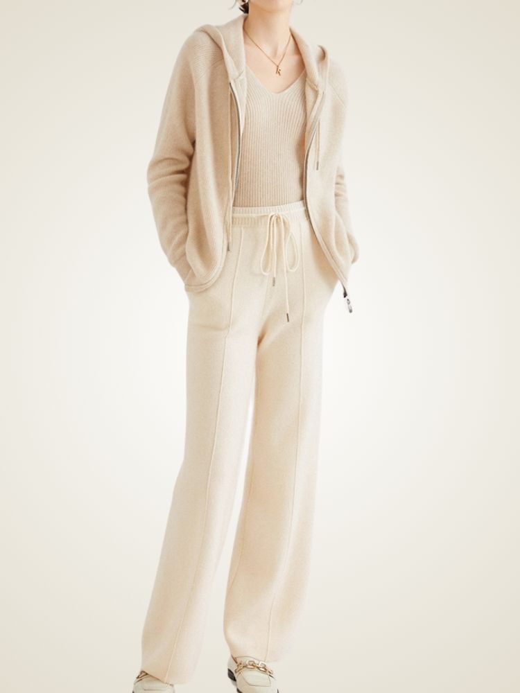 Analisa - Classic Cashmere Pants Trousers for Women - gallery
