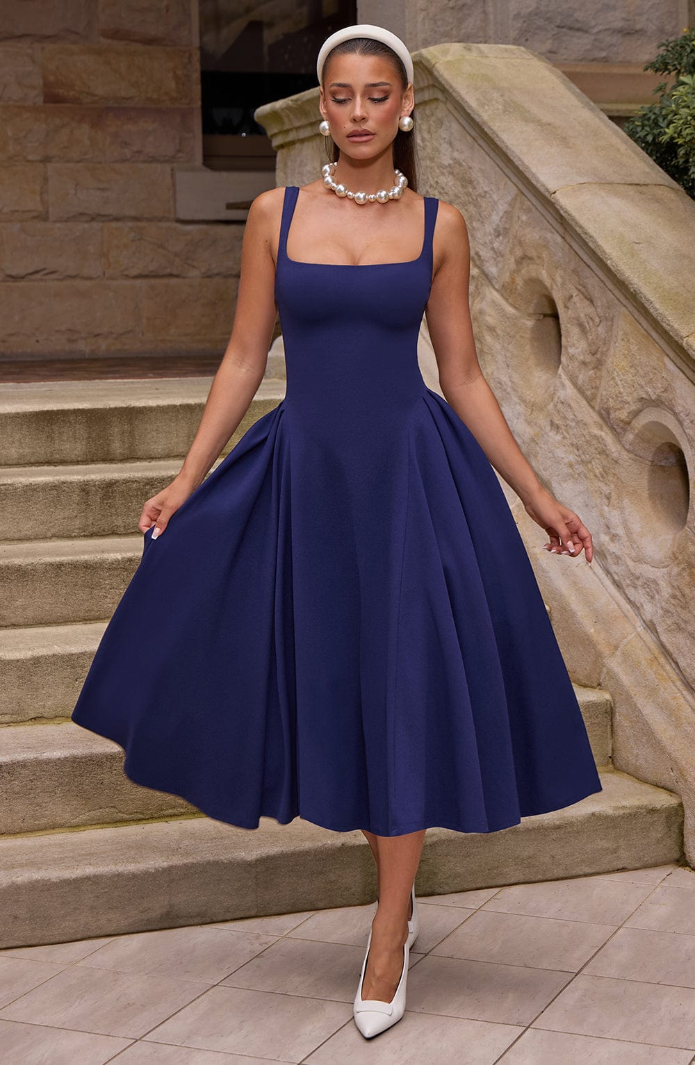 Betty Midi Dress for Women