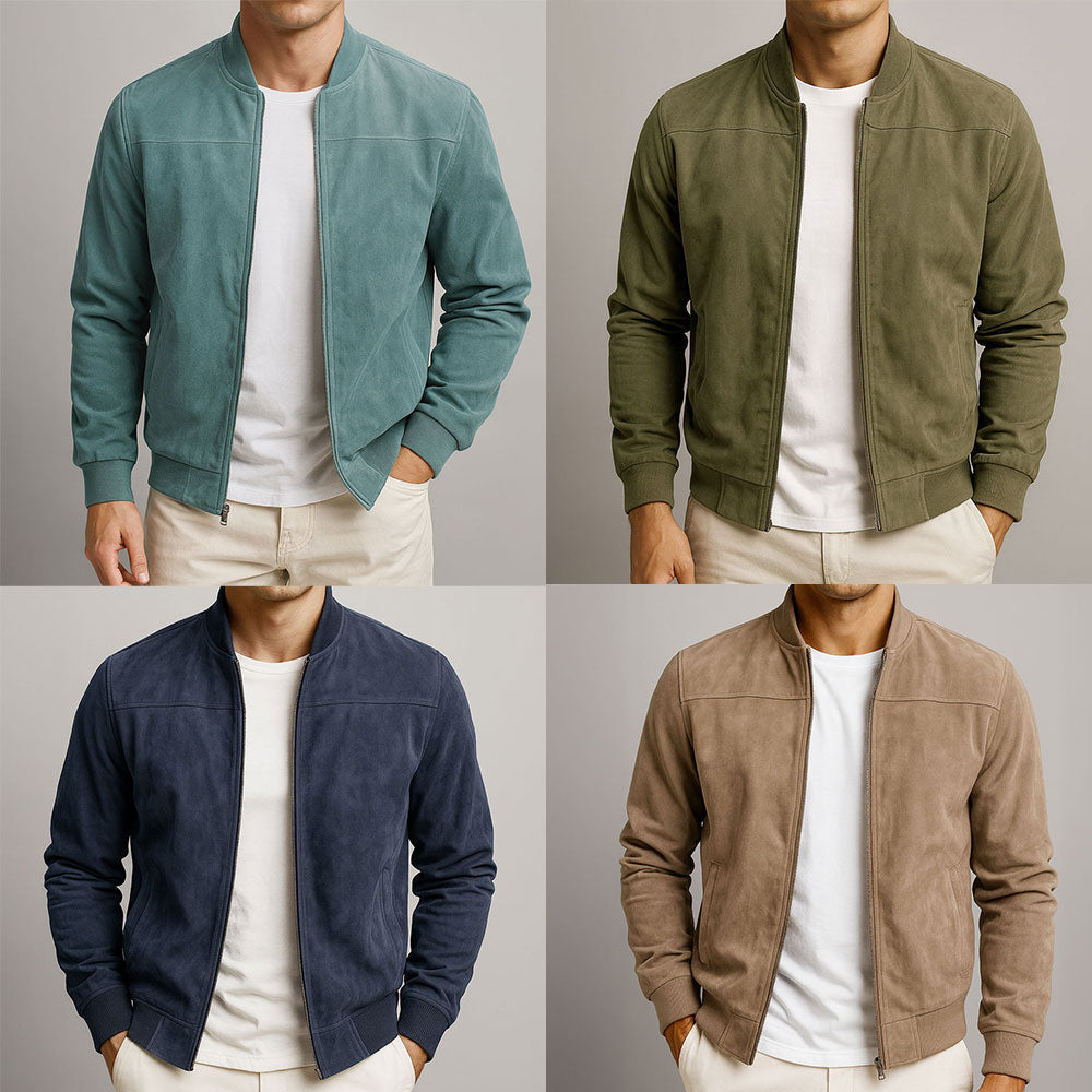 Suede Jacket for Men - gallery
