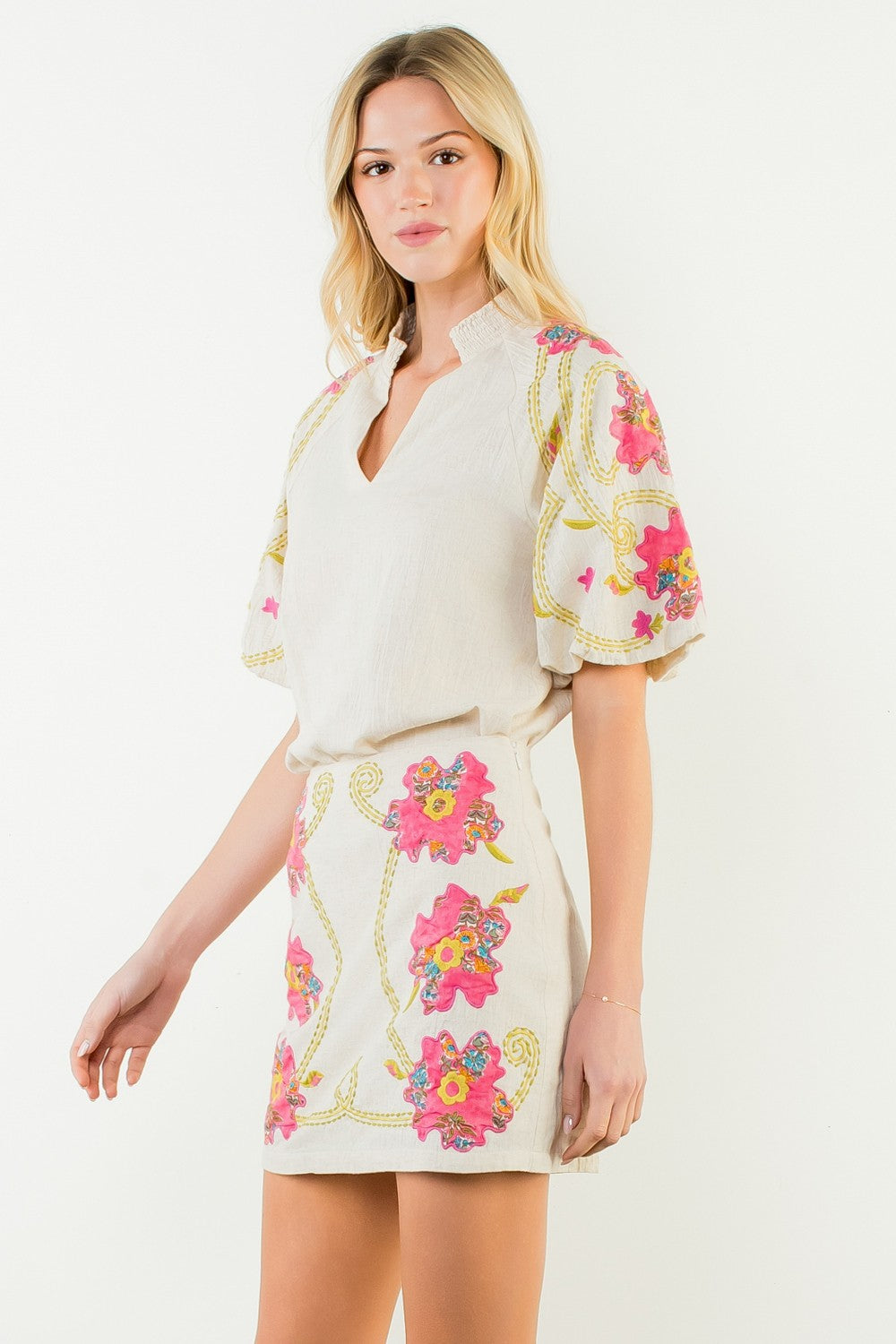 Vivienne Bubble Sleeve Top for Women - gallery
