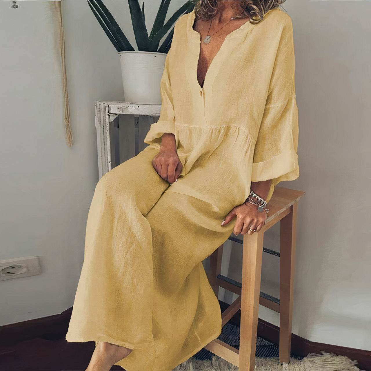 Blouse-Inspired Dress
