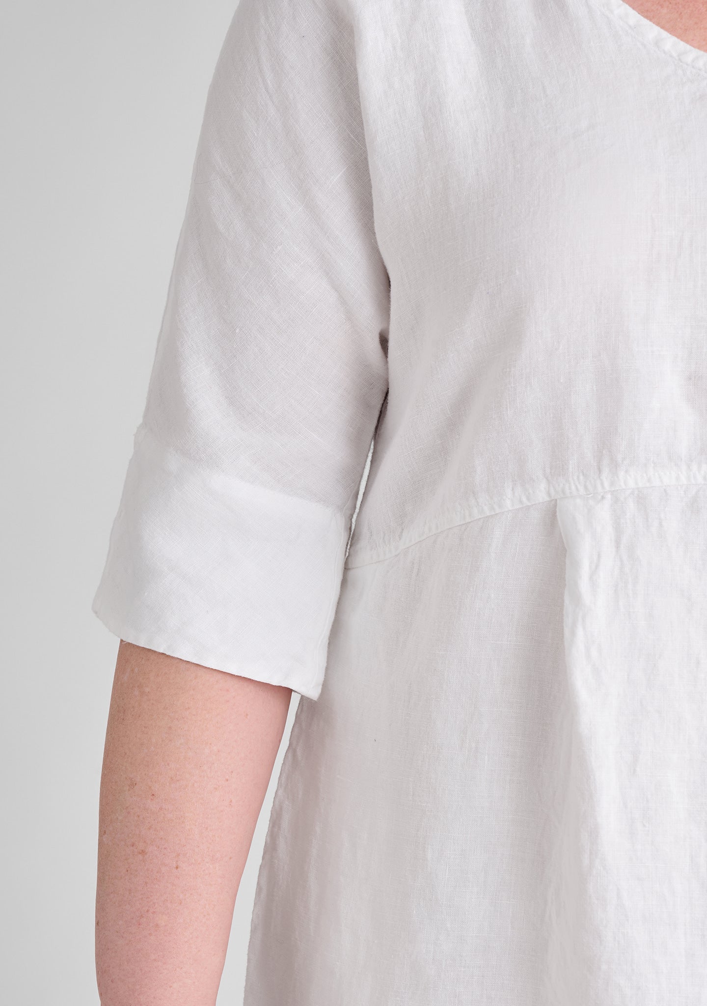 Dolman Linen Dress for Women - gallery