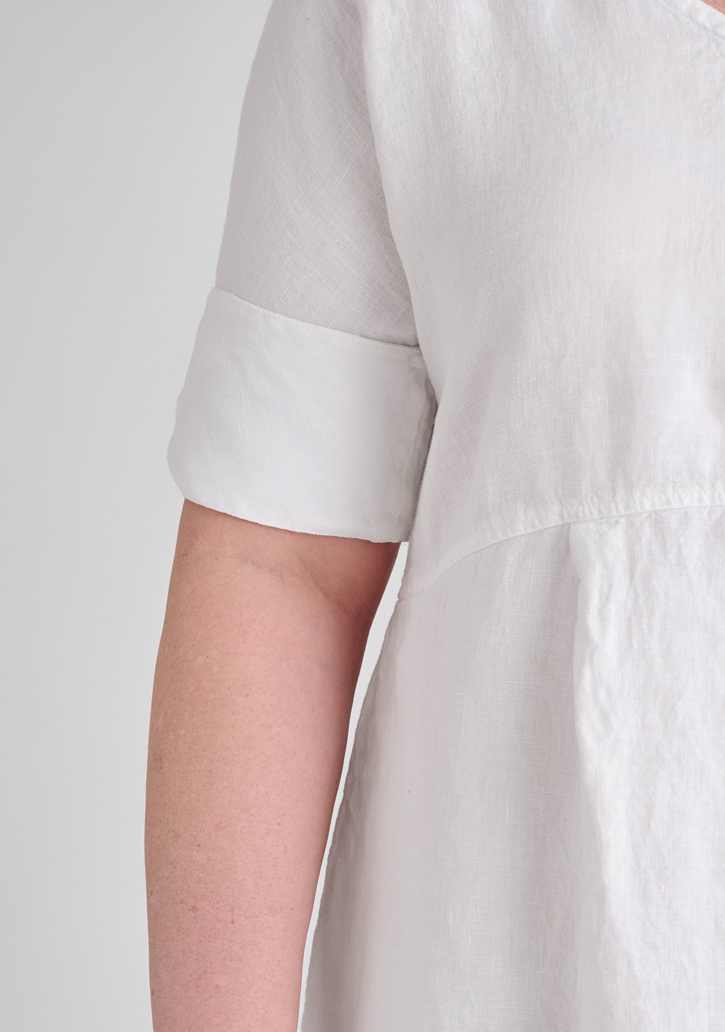 Dolman Linen Dress for Women - gallery