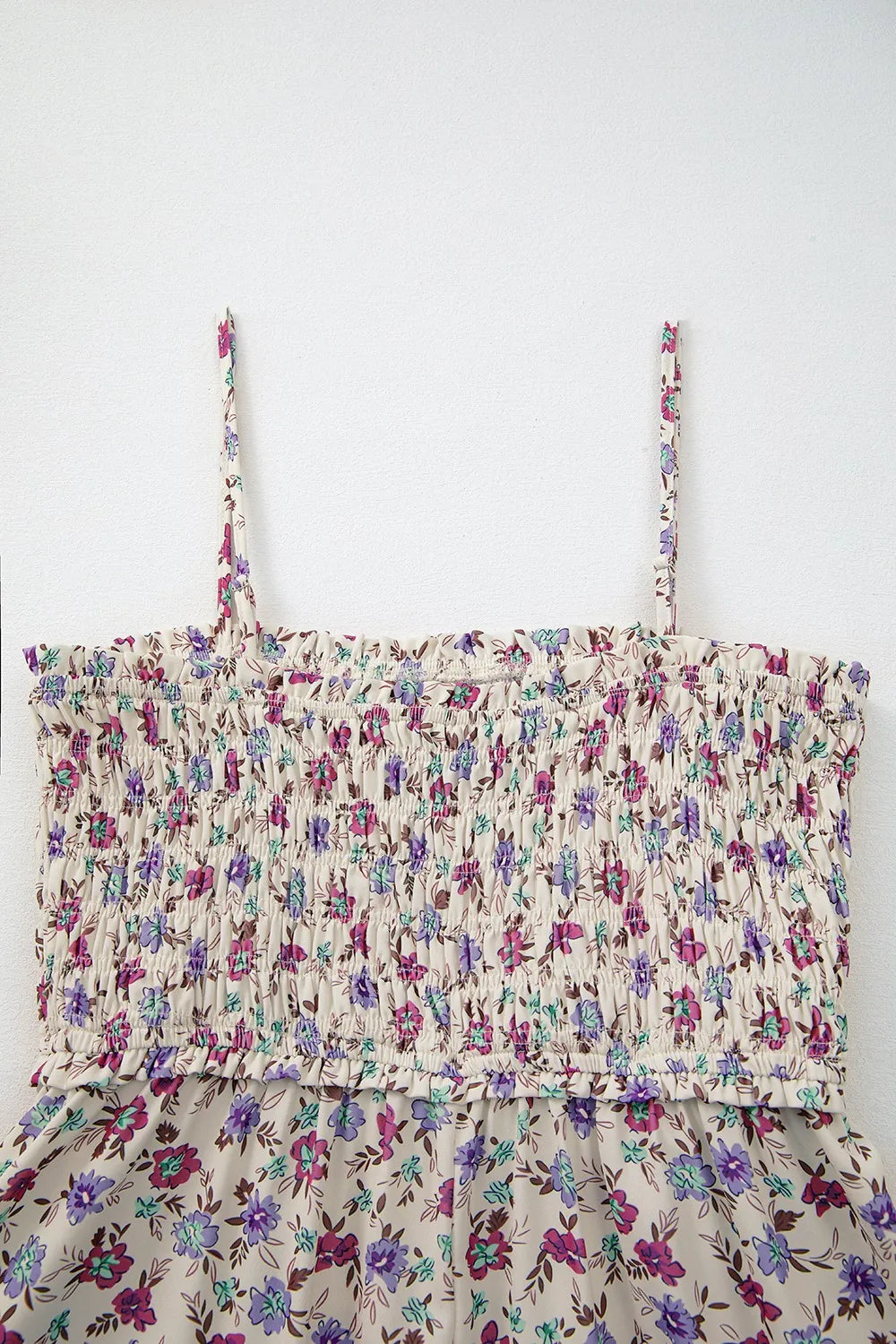 Bohemian Ditsy Floral Smocked Sundress for Women - gallery