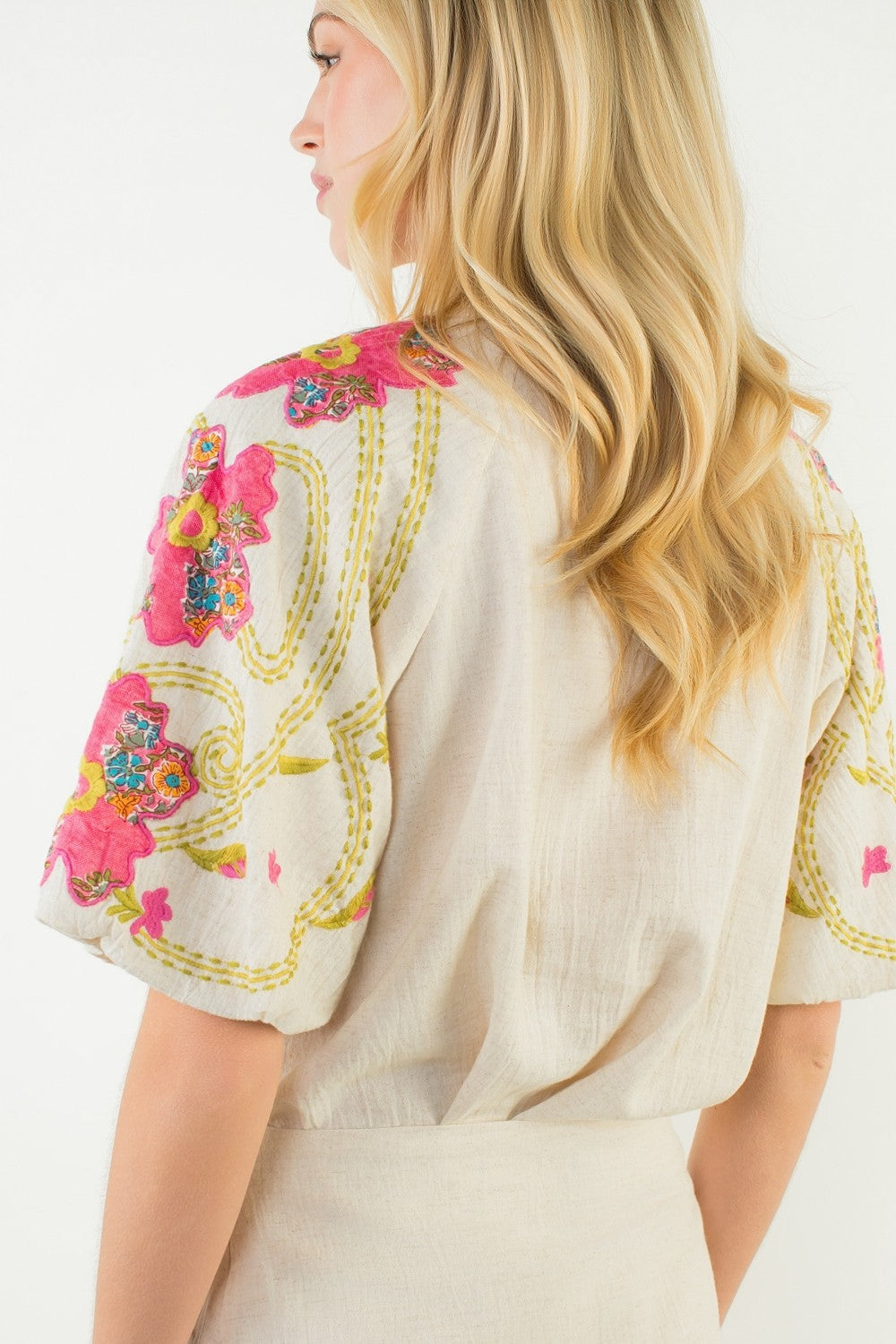Vivienne Bubble Sleeve Top for Women - gallery