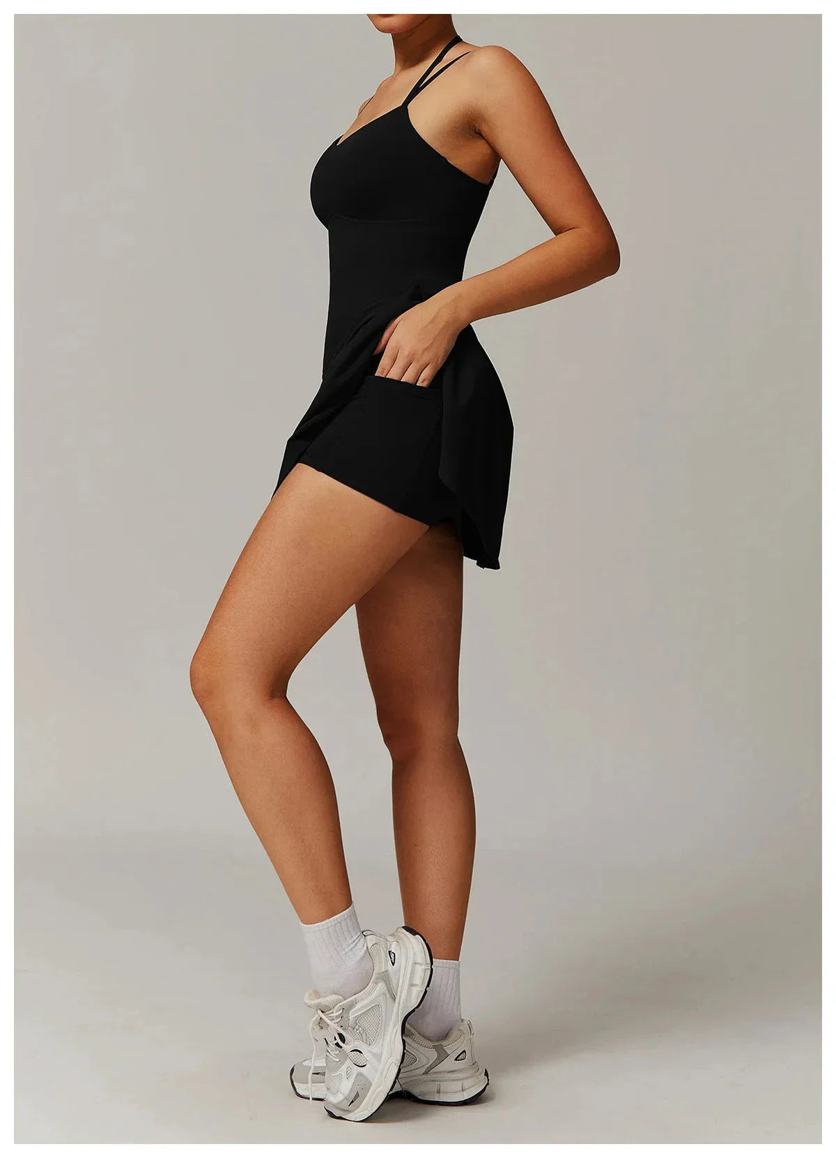 Flexé Sculpted Tennis Dress - gallery