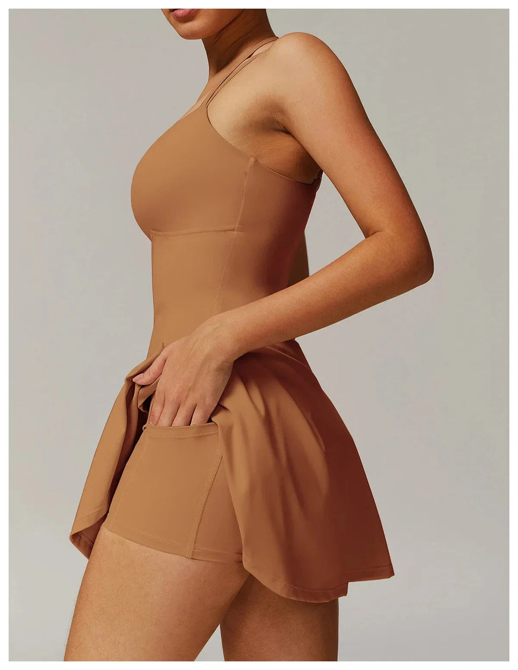 Flexé Sculpted Tennis Dress - gallery