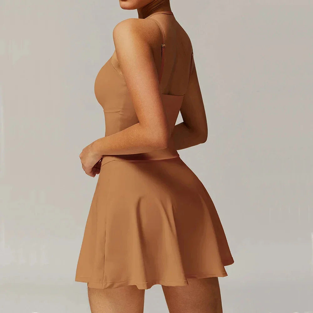 Flexé Sculpted Tennis Dress - gallery