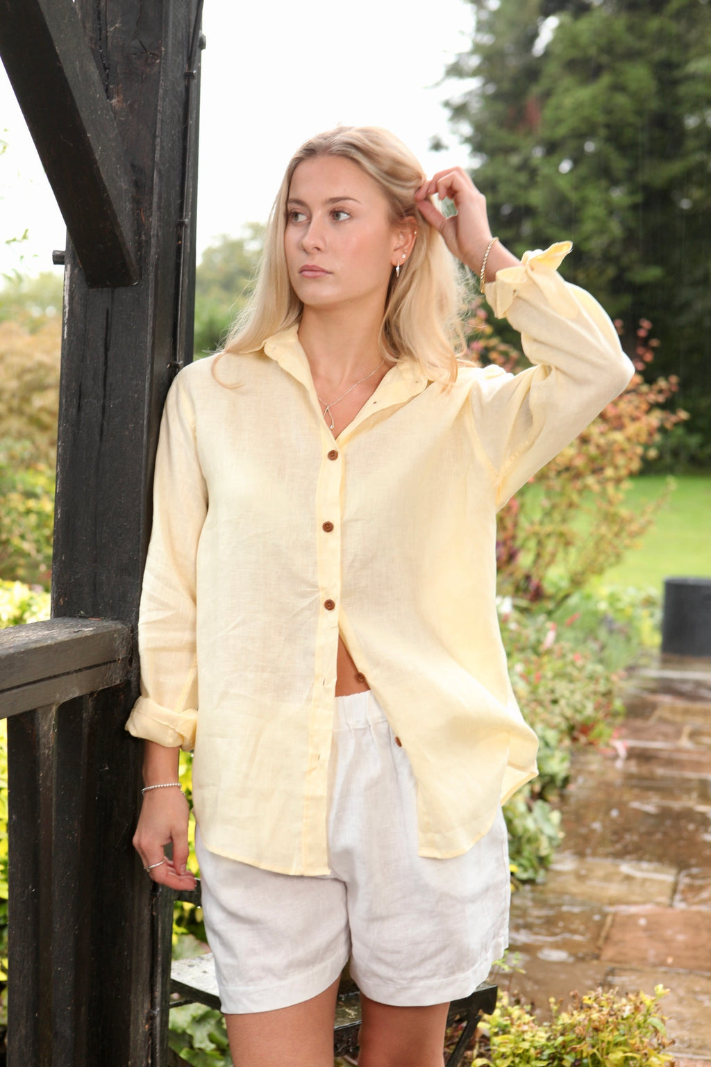 Freddie Linen Shirt | Classic Button Shirt — gallery