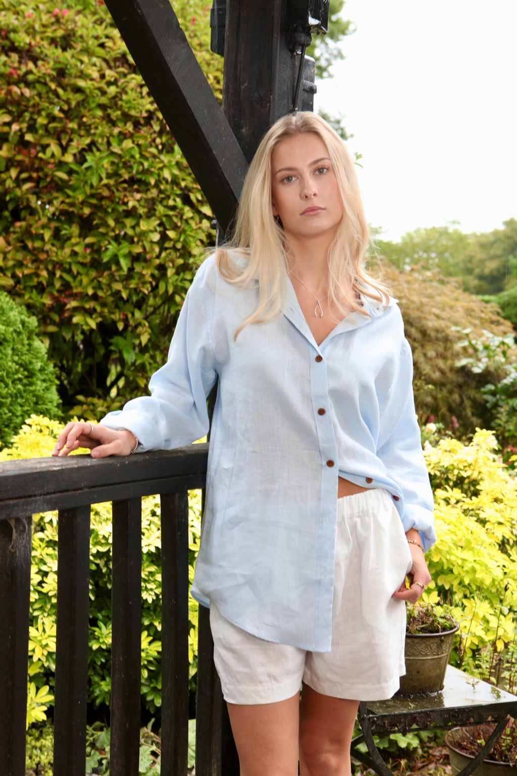 Freddie Linen Shirt | Classic Button Shirt — gallery