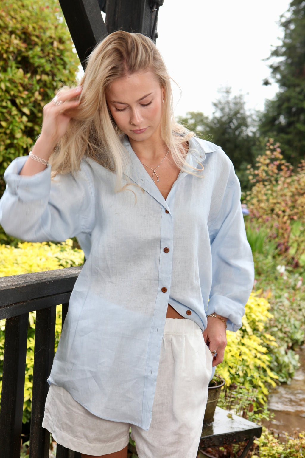 Freddie Linen Shirt | Classic Button Shirt — gallery