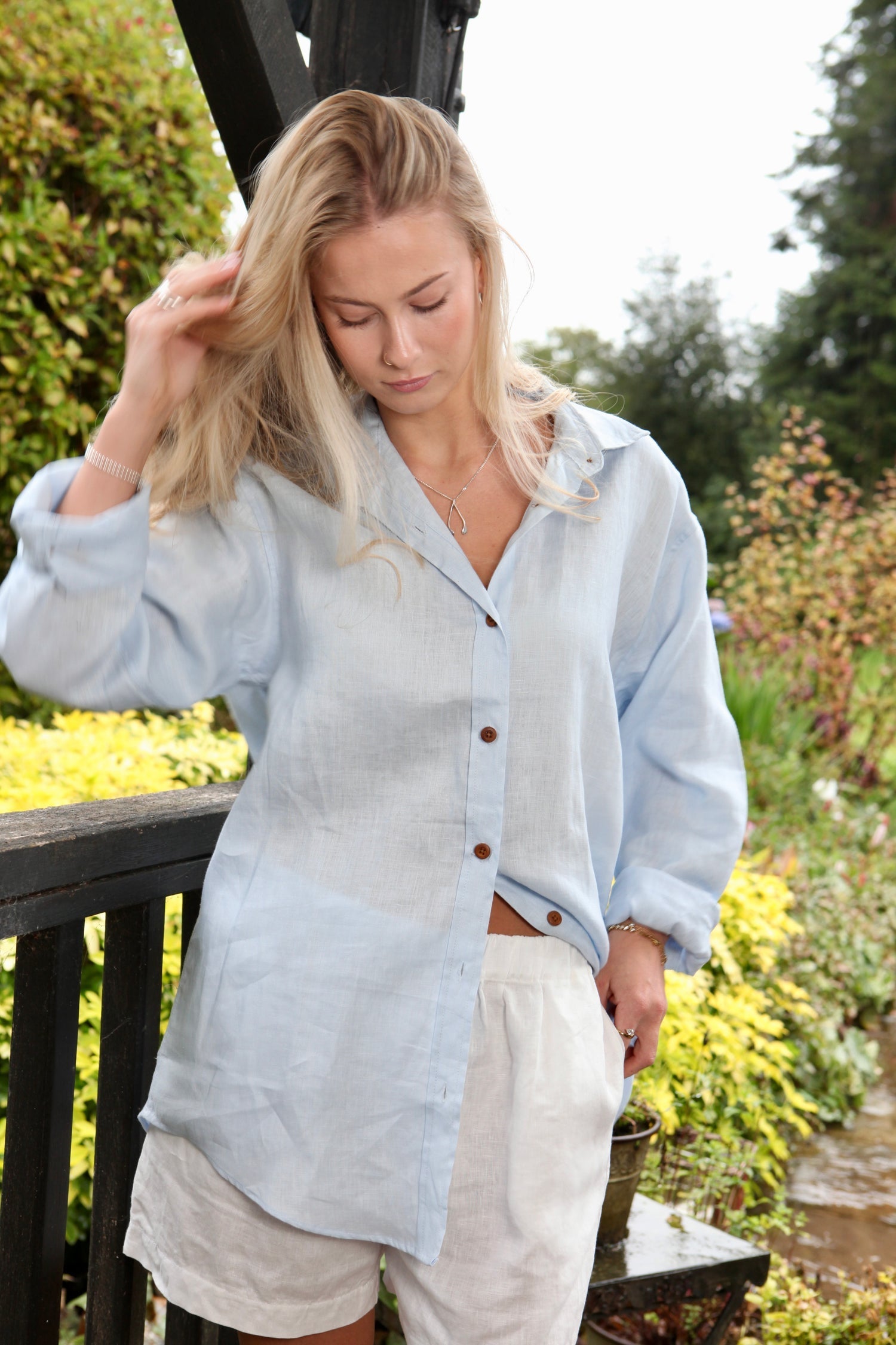 Freddie Linen Shirt | Classic Button Shirt — gallery