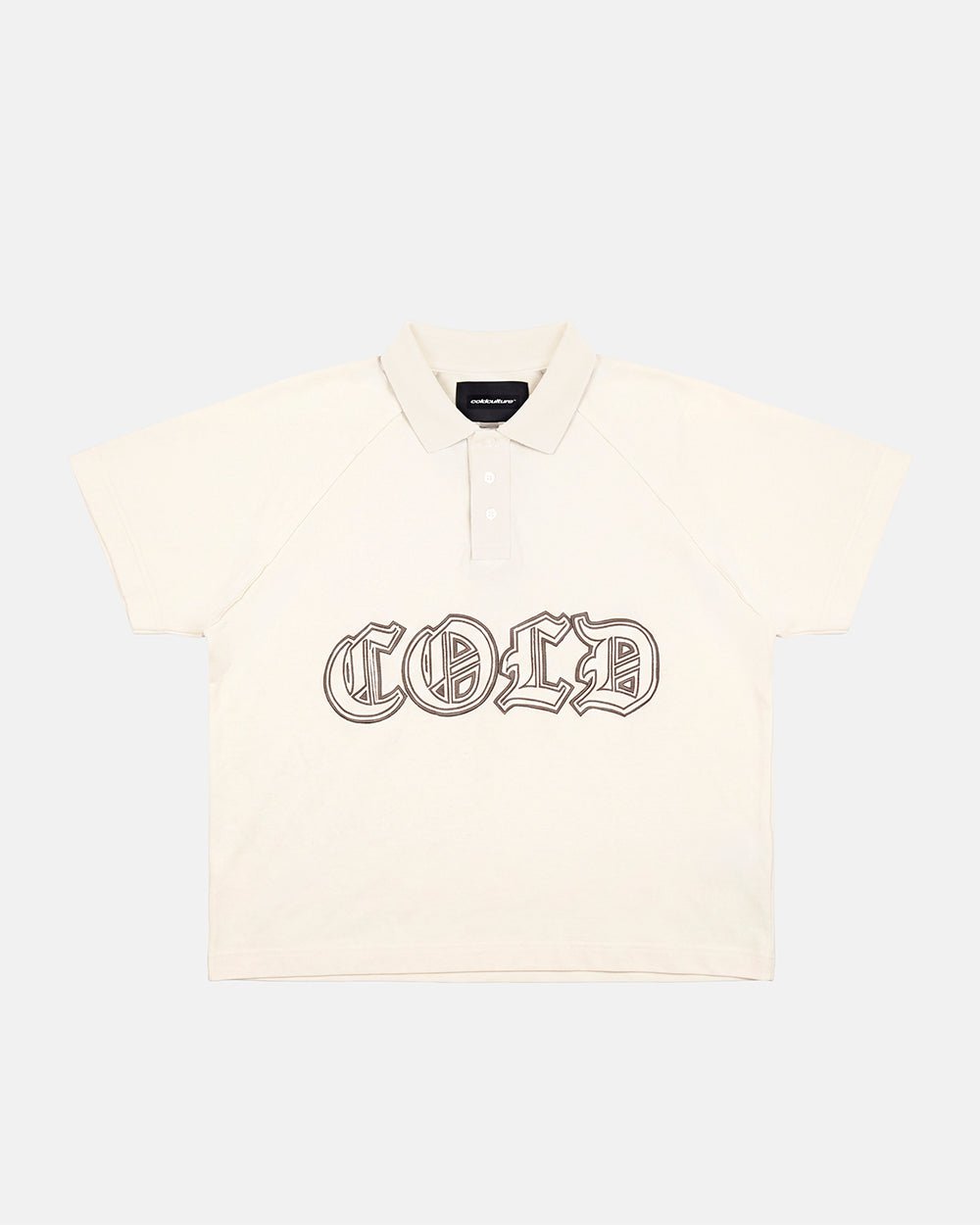 Gothic Distressed Polo Beige for Women