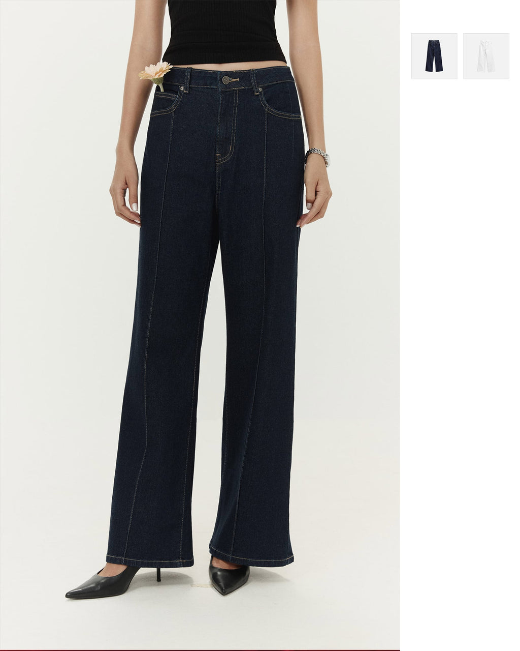 Straight-Leg Mainline Jeans for Women - detail