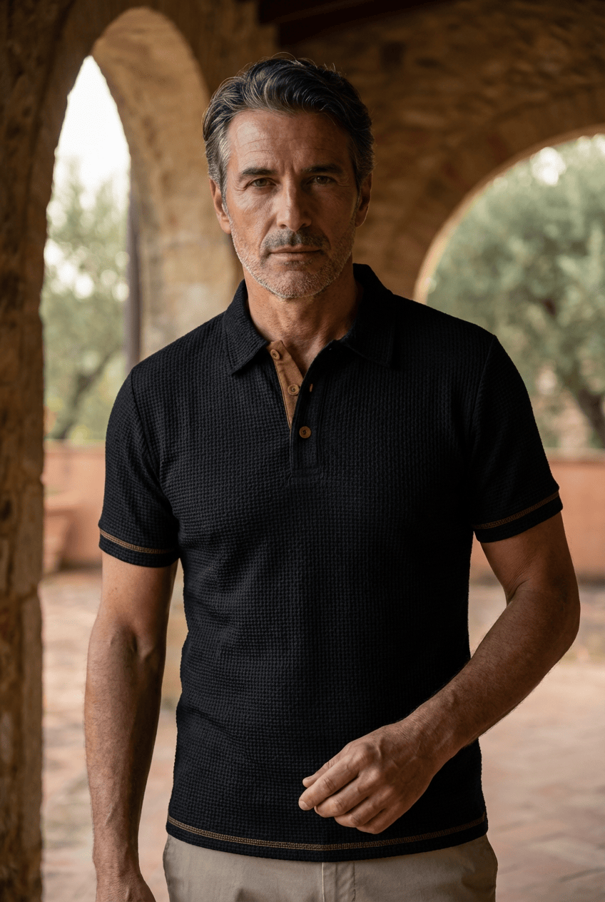 Breathable Modern Polo for Men - gallery