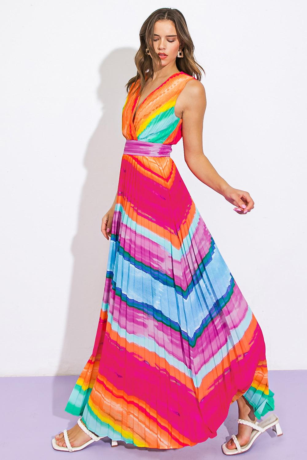SHORE VACAYS WOVEN MAXI DRESSS — gallery