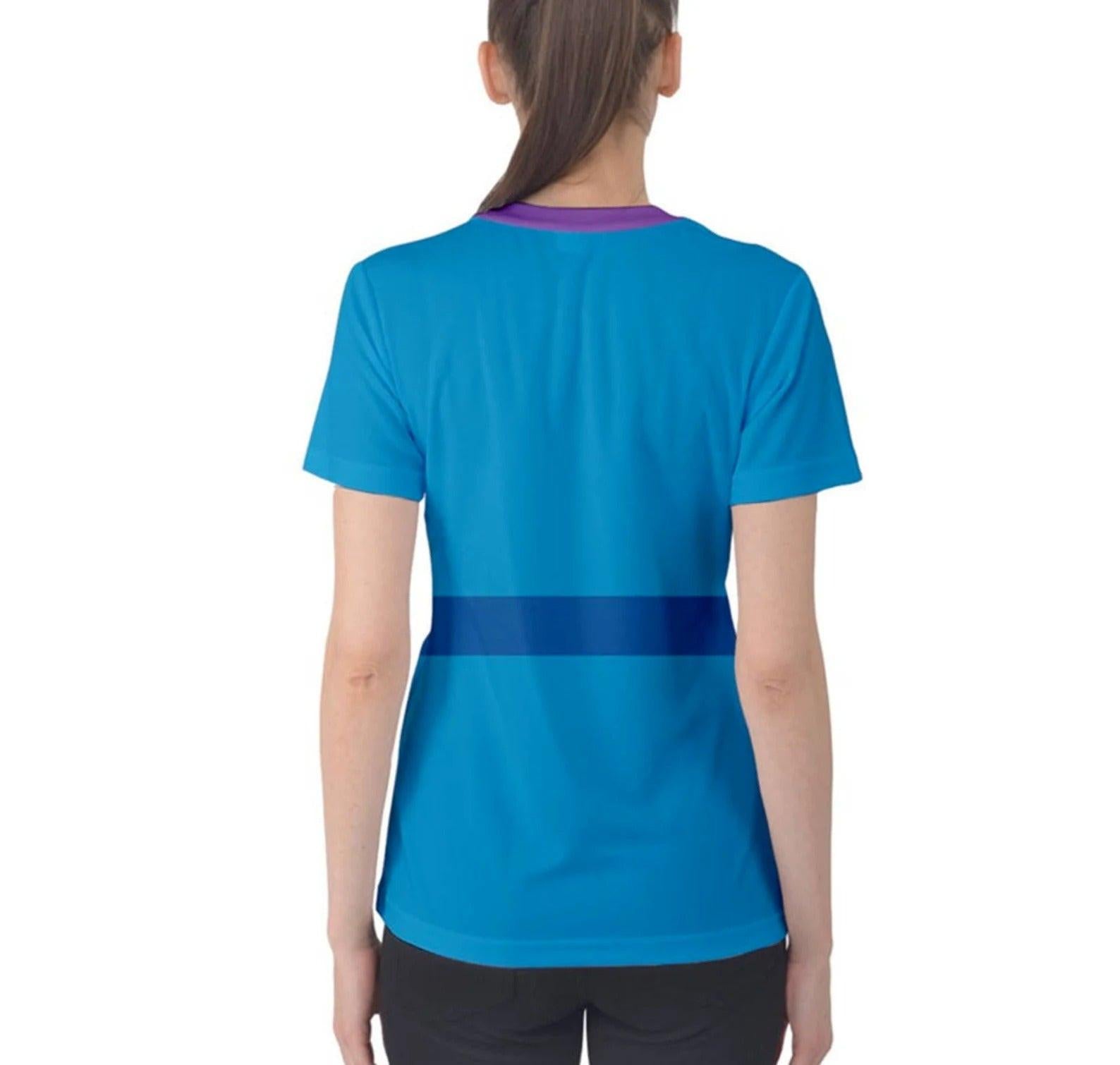 Graphic Print Athletic Short Sleeve Shirt for Women - gallery