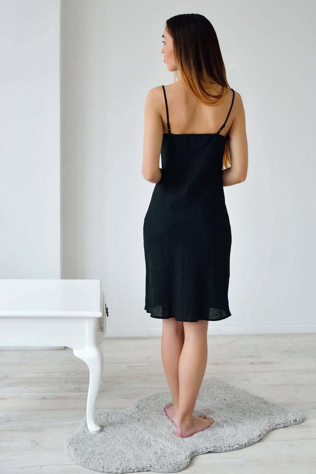 Linen Night Slip Gabija - gallery