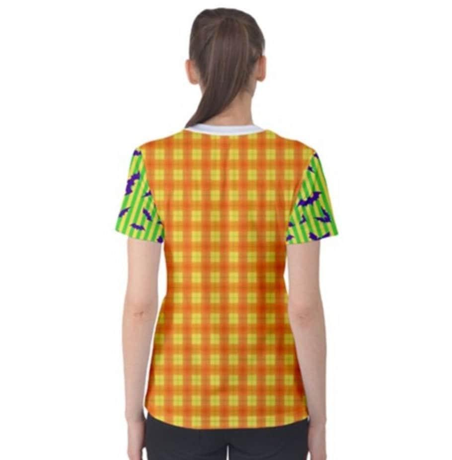 Halloween Graphic Print Short Sleeve Shirt for Women - gallery
