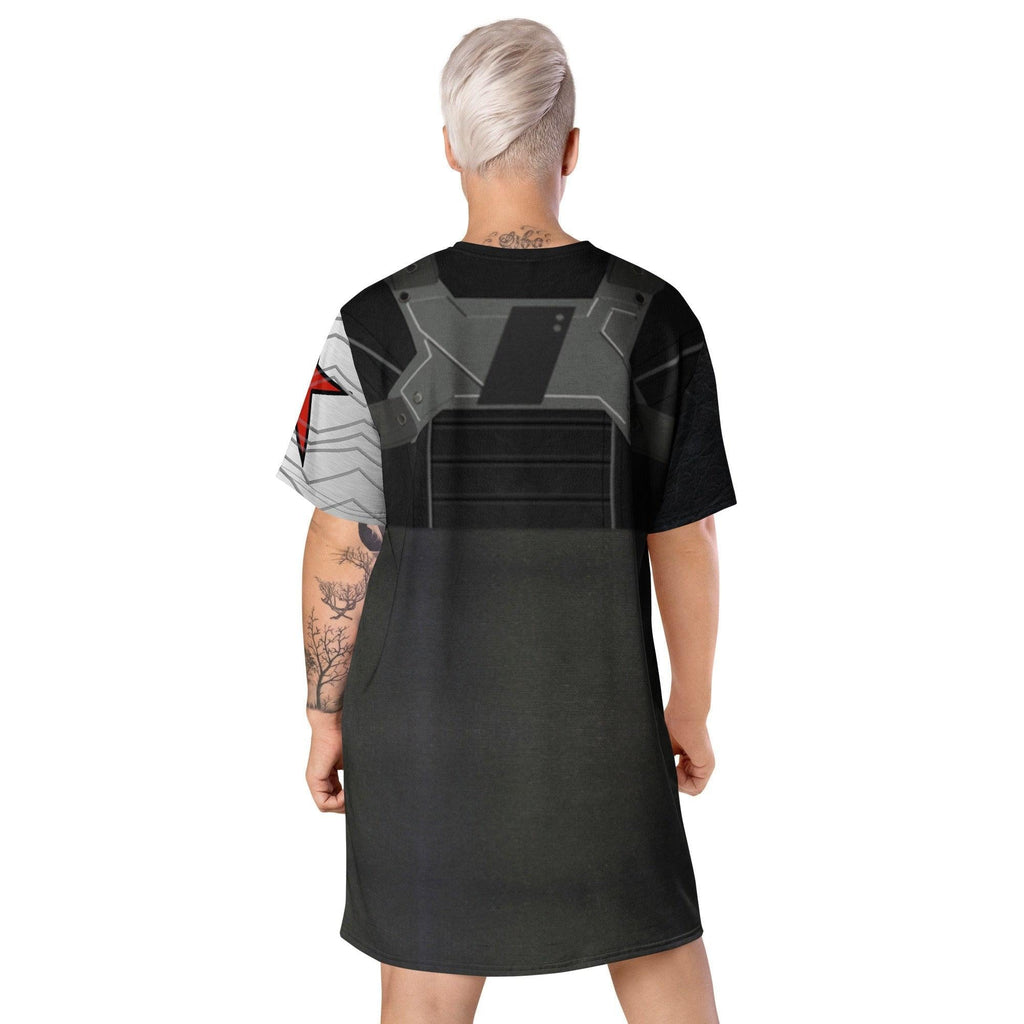 Bucky Graphic Print T-Shirt Dress for Women — Oversized Fit - gallery
