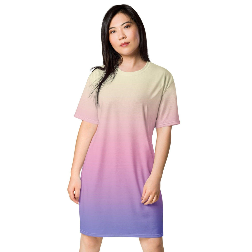 Oversized Graphic Shift Dress for Women — Comfortable Stretch