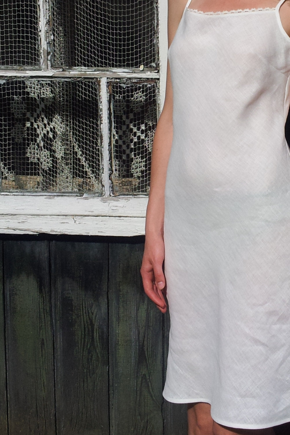 Linen Night Slip Gabija - gallery