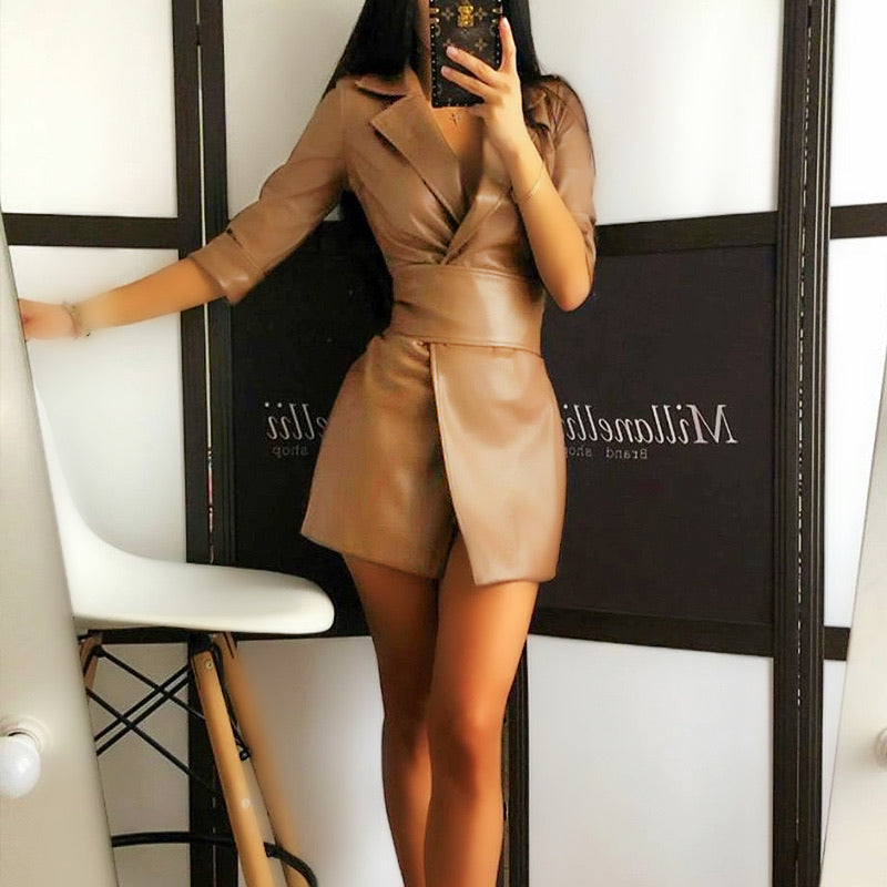 Ivanka - Stylish Belted Jumpsuit