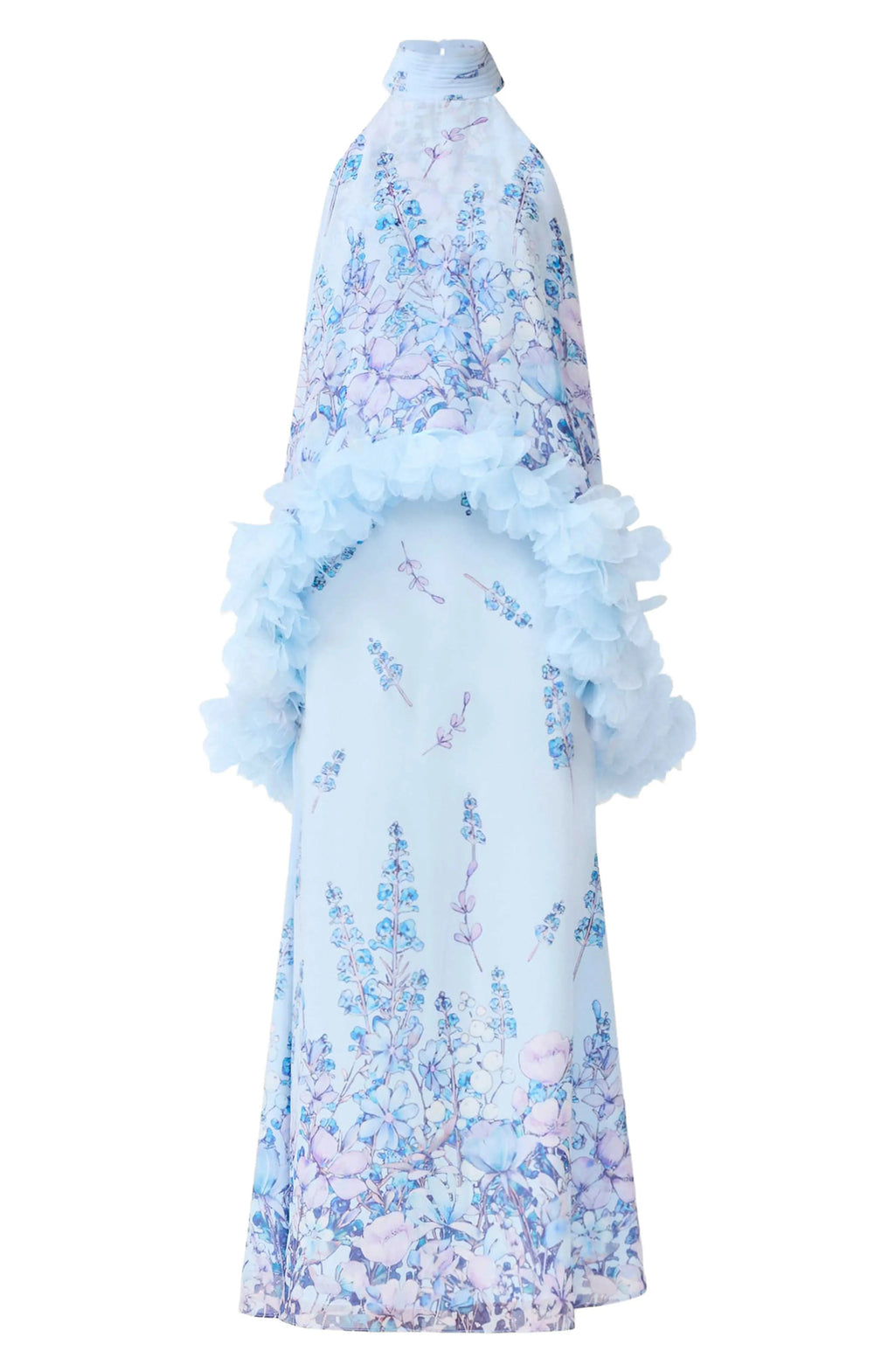 Tulsia Floral Georgette Maxi Gown for Women - gallery