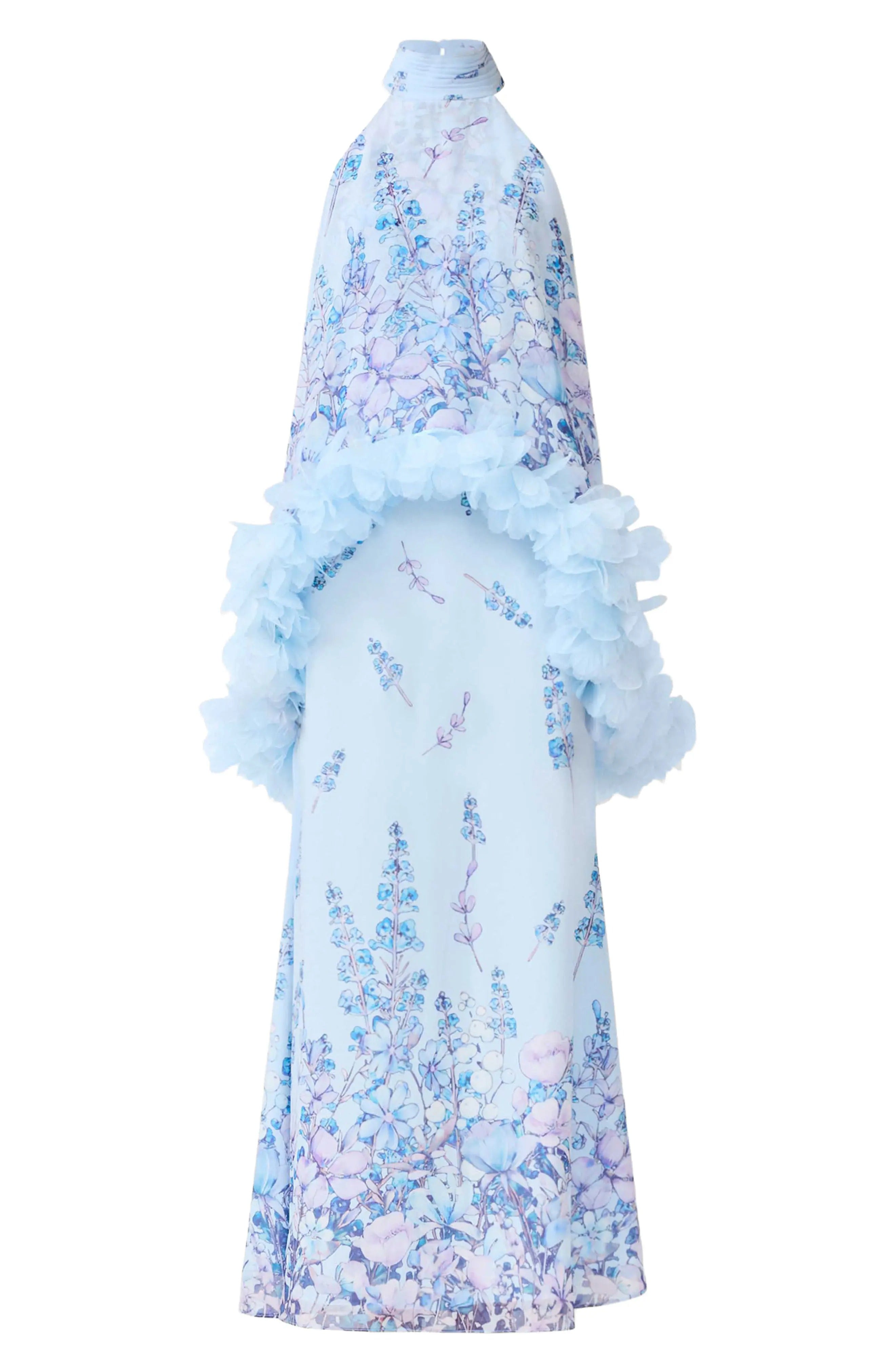 Tulsia Floral Georgette Maxi Gown for Women - gallery