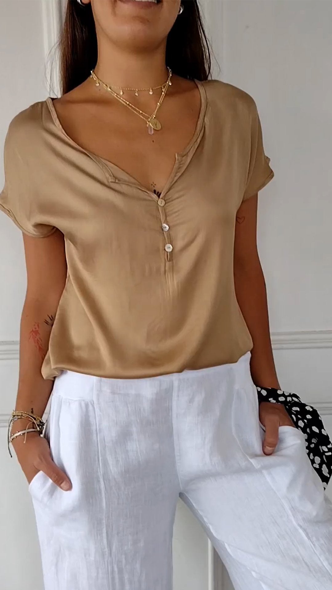 Comfortable V-Neck T-Shirt
