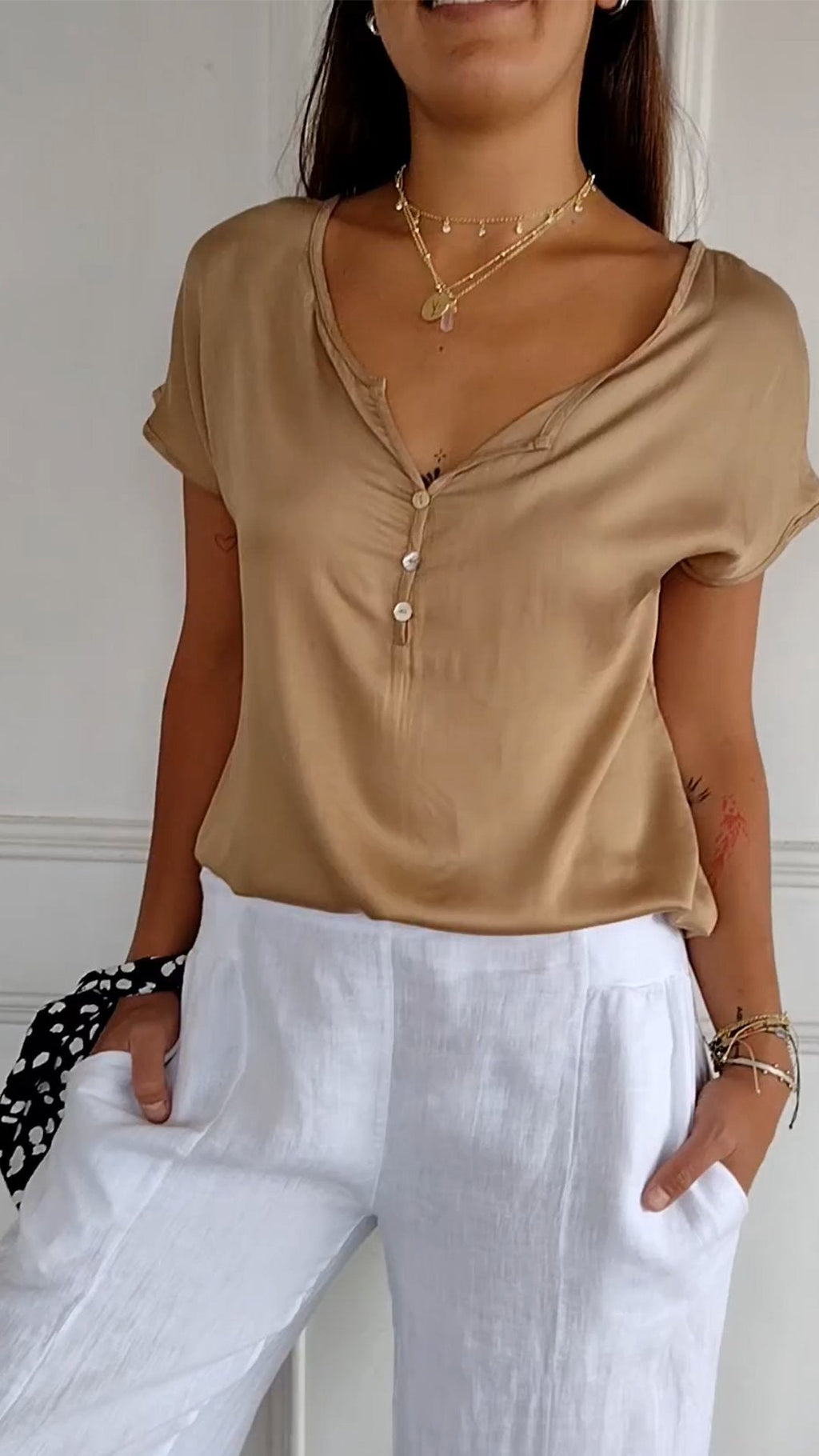 Comfortable V-Neck T-Shirt