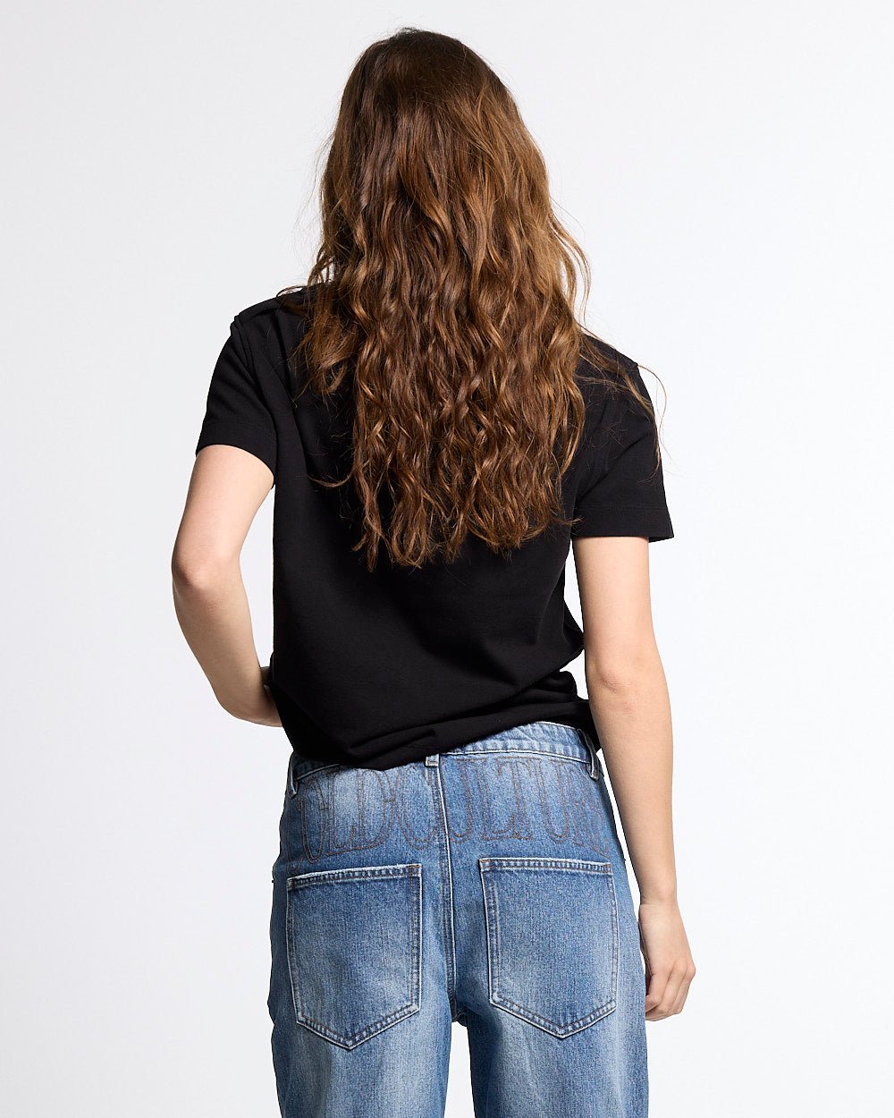 Looping Polo Black for Women - gallery