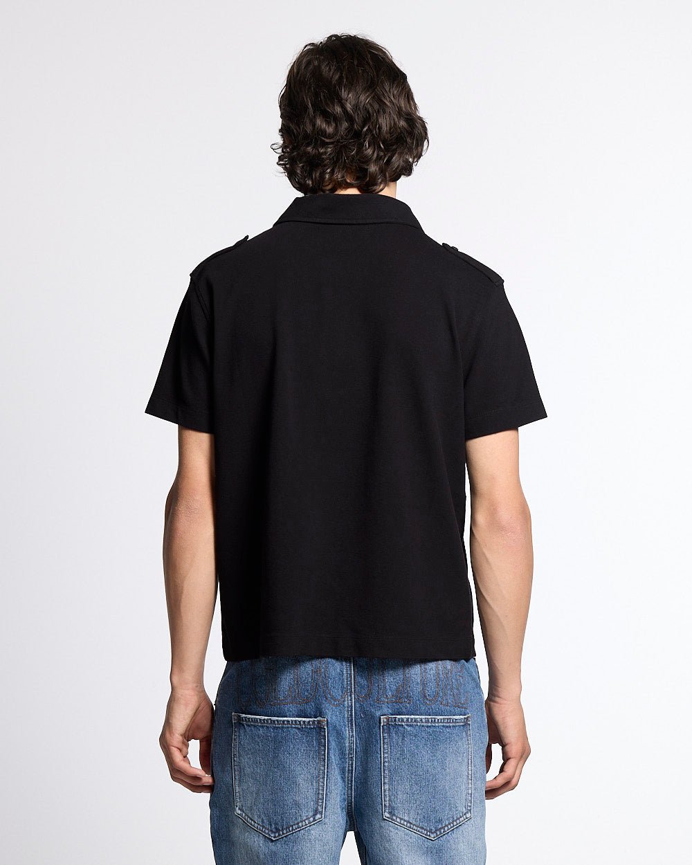 Looping Polo Black for Women - gallery