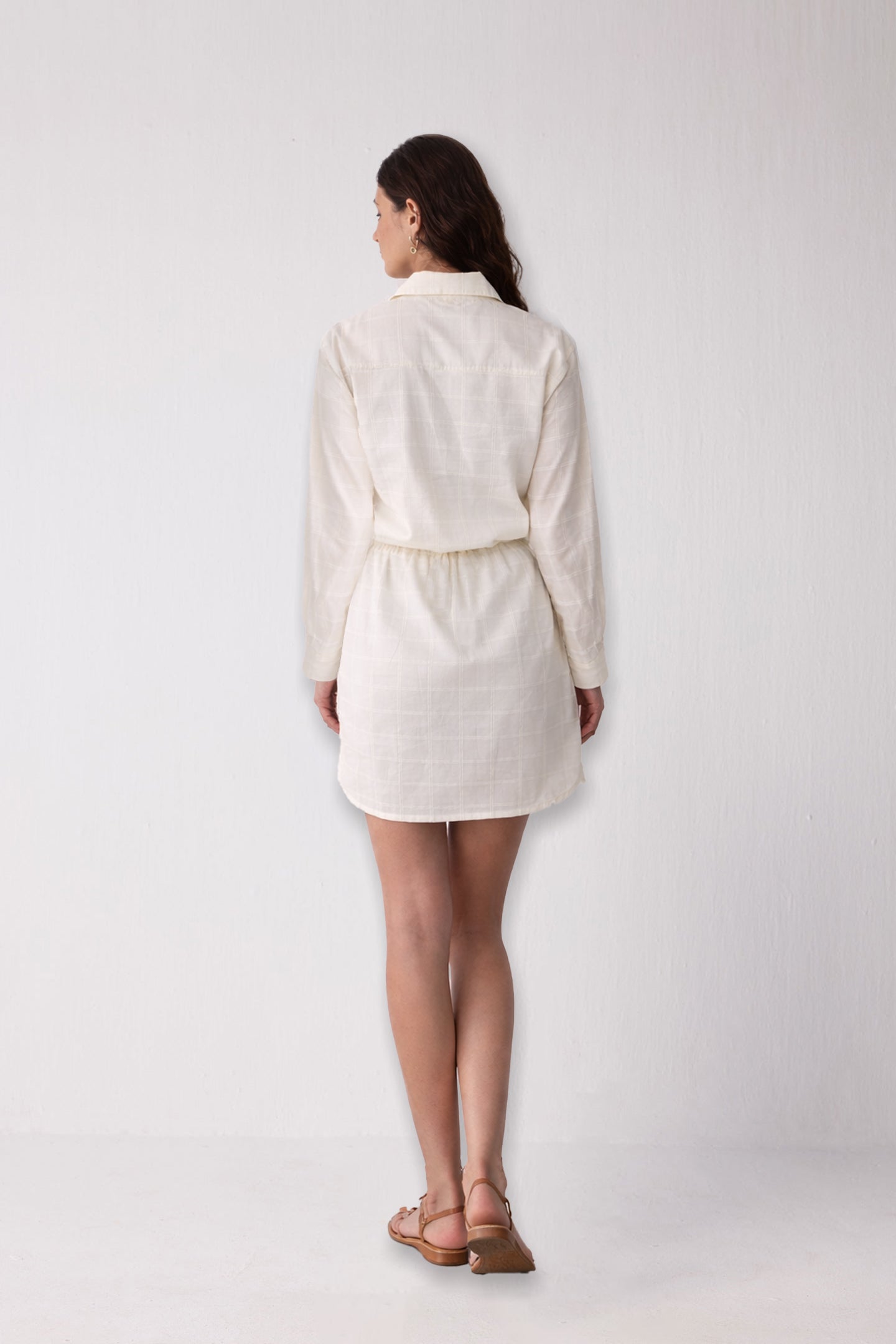 Meet Me By the Cliff Dress in Off-White for Women - gallery