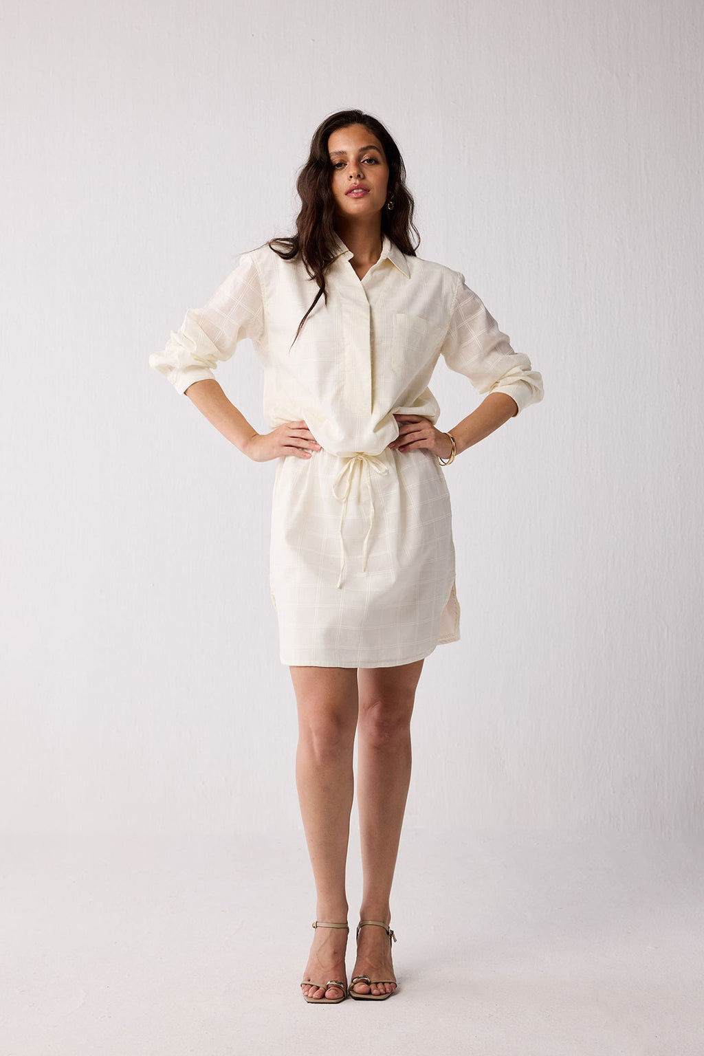 Meet Me By the Cliff Dress in Off-White for Women - gallery