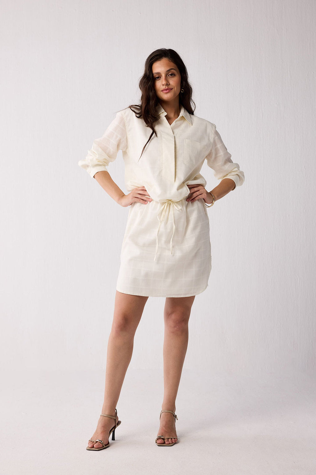 Meet Me By the Cliff Dress in Off-White for Women - gallery