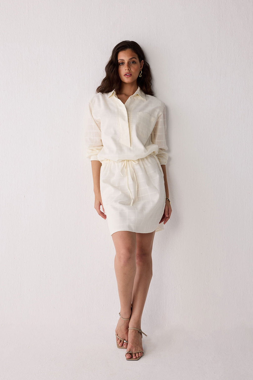 Meet Me By the Cliff Dress in Off-White for Women - gallery