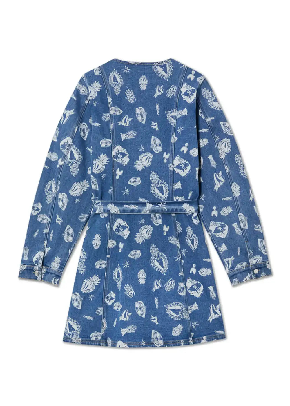 Denim Deloris Mini Dress - gallery